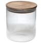 Housewares International 23.6 Oz Vertical Ribbed Jar in Clear, , large