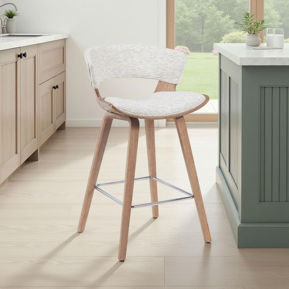 Armen Living Jagger Counter Height Stool in Walnut, , large