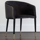 37B Asher Dining Chair in Black and Gold, , large