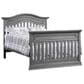 Oxford Baby Glenbrook 2-Piece Nursery Set with 4- In- 1 Crib and Dresser in Graphite Gray, , large