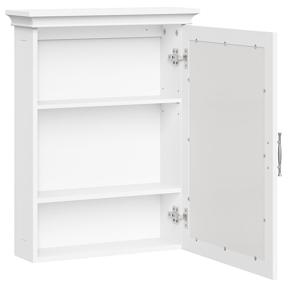 RiverRidge Home Somerset Wall Cabinet with Mirror in White, , large