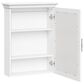 RiverRidge Home Somerset Wall Cabinet with Mirror in White, , large