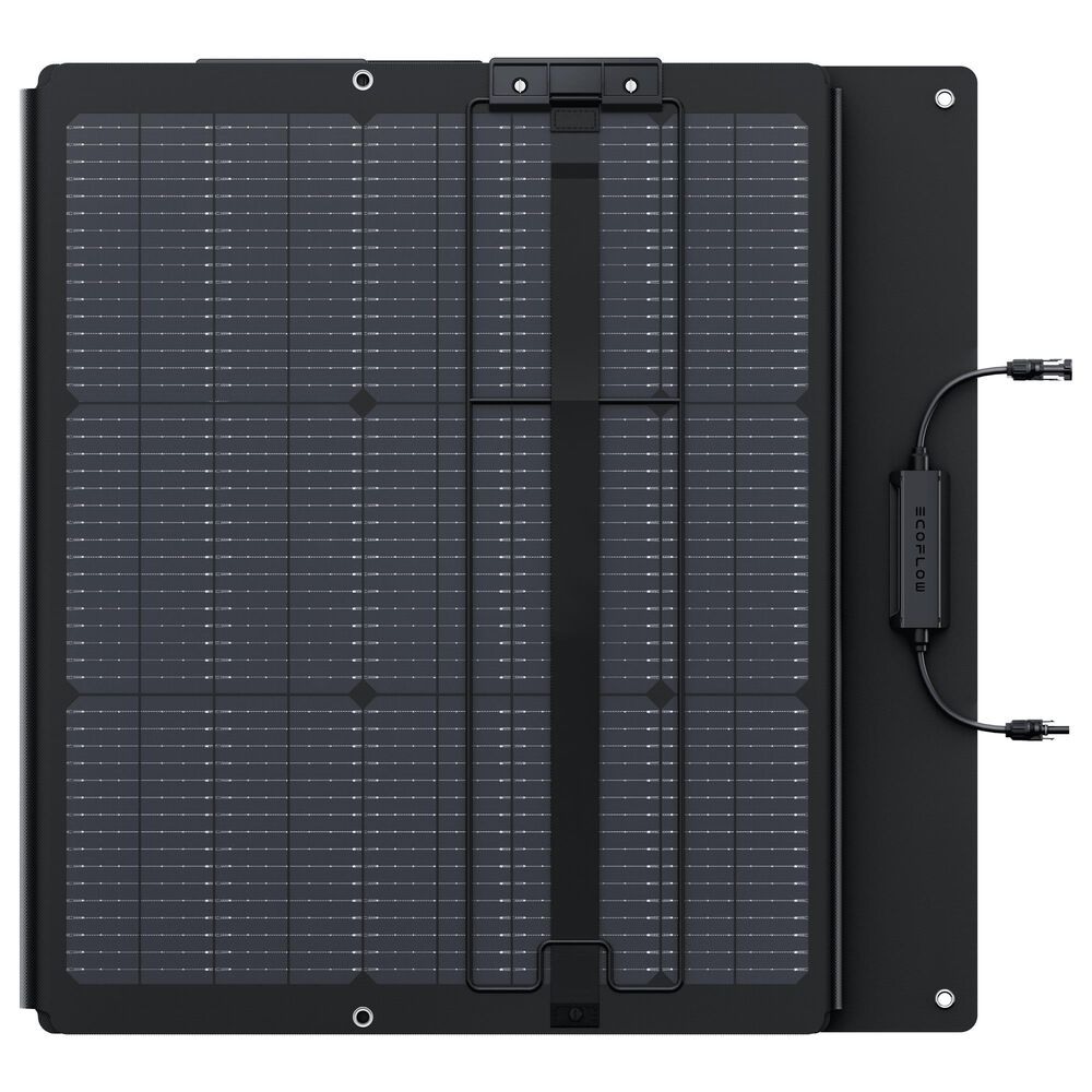 EcoFlow 220W Portable Solar Panel in Black, , large
