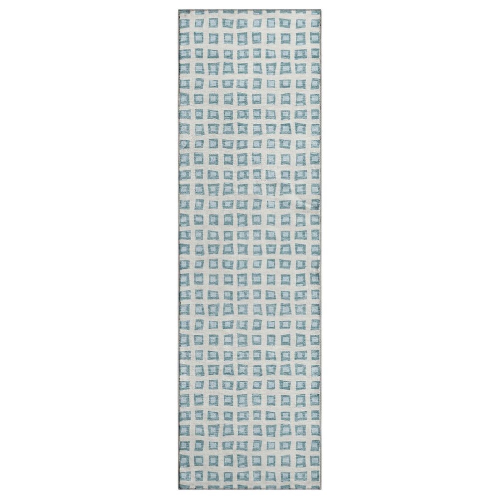 Dalyn Rug Company The Reserve TR4 Teal 2"3" x 7"6" Indoor/Outdoor Runner, , large