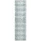 Dalyn Rug Company The Reserve TR4 Teal 2"3" x 7"6" Indoor/Outdoor Runner, , large