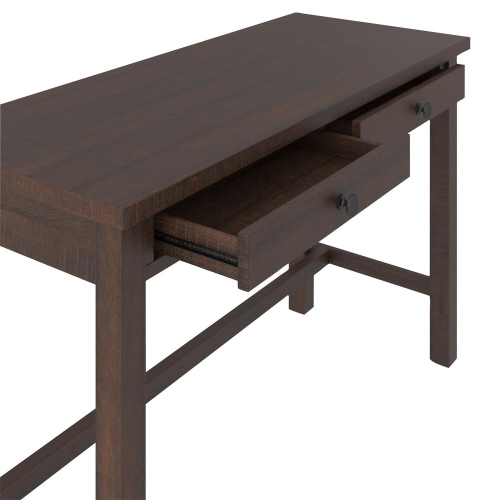 Ashley Camiburg 2-Drawer Desk in Warm Brown, , large