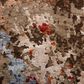 Rizzy Evolution Brown, Beige, Orange, Red, Blue and Ivory 8" x 10" Area Rug, , large