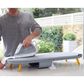 Joseph Joseph Pocket Folding Table-Top Ironing Board in Grey and Yellow, , large