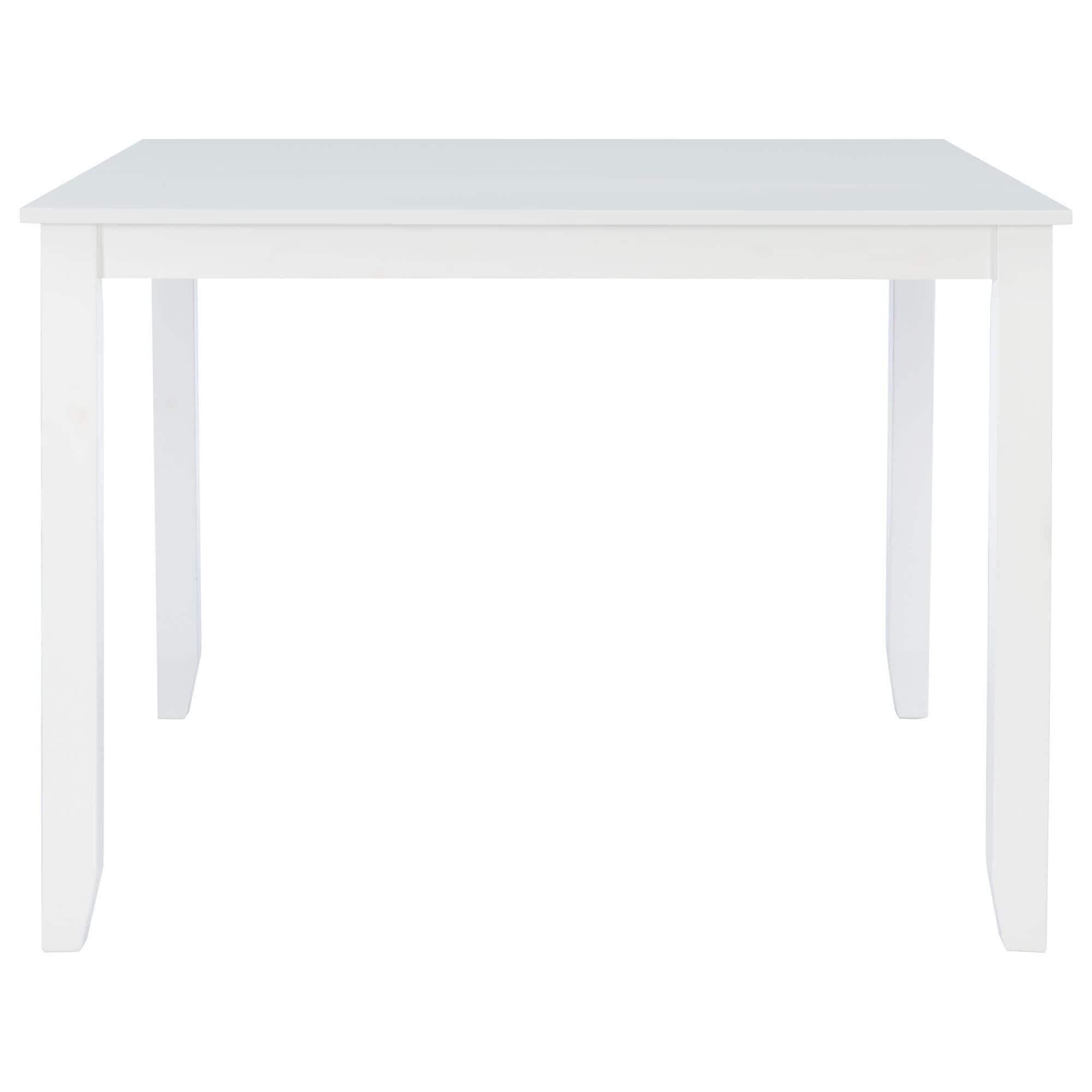 Linon Home Decor Mayfair Counter Height Table in White - Table Only