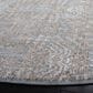 Safavieh Webster WBS332G 6"7" Round Grey and Beige Area Rug, , large