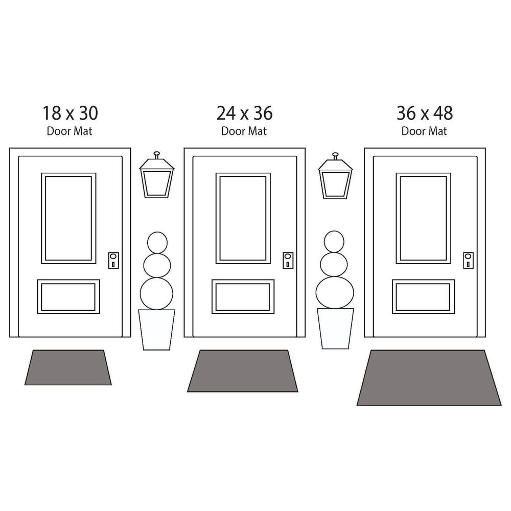 Mohawk Doorscapes Multicolor 1&#39;6&quot; x 2&#39;6&quot; Indoor/Outdoor Door Mat, , large