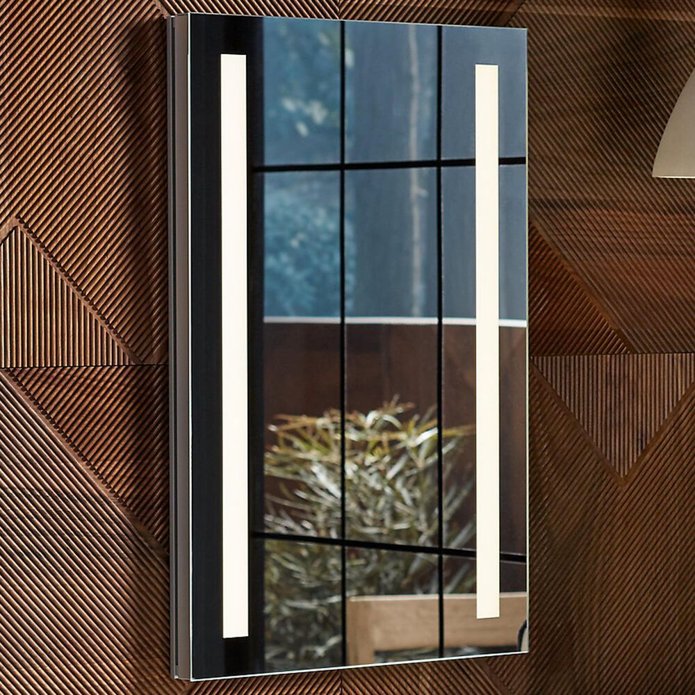 Kohler Verdera 20" x 30" Lighted Medicine Cabinet in Aluminum, , large