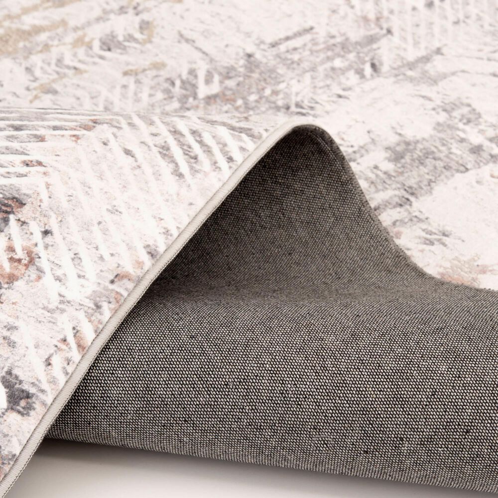 Central Oriental Trisha Yearwood Belmont Mali 7&#39;10&quot; x 9&#39;6&quot; Light Grey and Grey Area Rug, , large