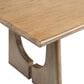 Jennifer Taylor Home Carmel 94" Reclaimed Pine 8-Seater Dining Table in Antique Natural Brown, , large