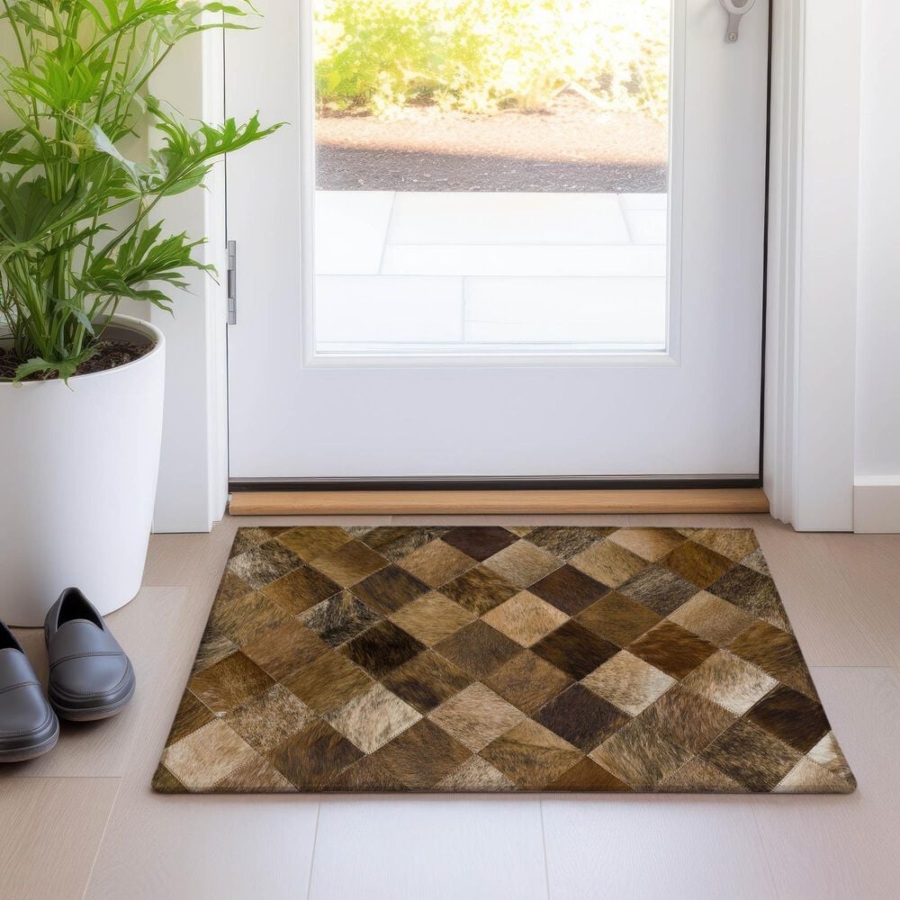 Dalyn Rug Company Bozeman BM2 Brown 1&#39;8&quot; x 2&#39;6&quot; Area Rug, , large