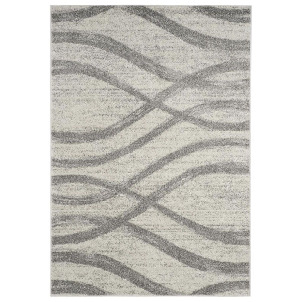 Safavieh Adirondack ADR125C 4&#39; x 6&#39; Cream and Gray Area Rug, , large