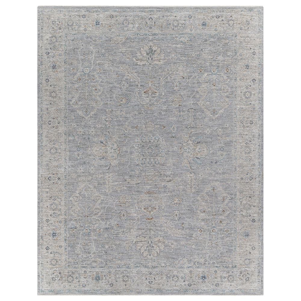 Surya Avant Garde AVT-2304 7"10" x 10"3" Gray, Beige and Denim Area Rug, , large