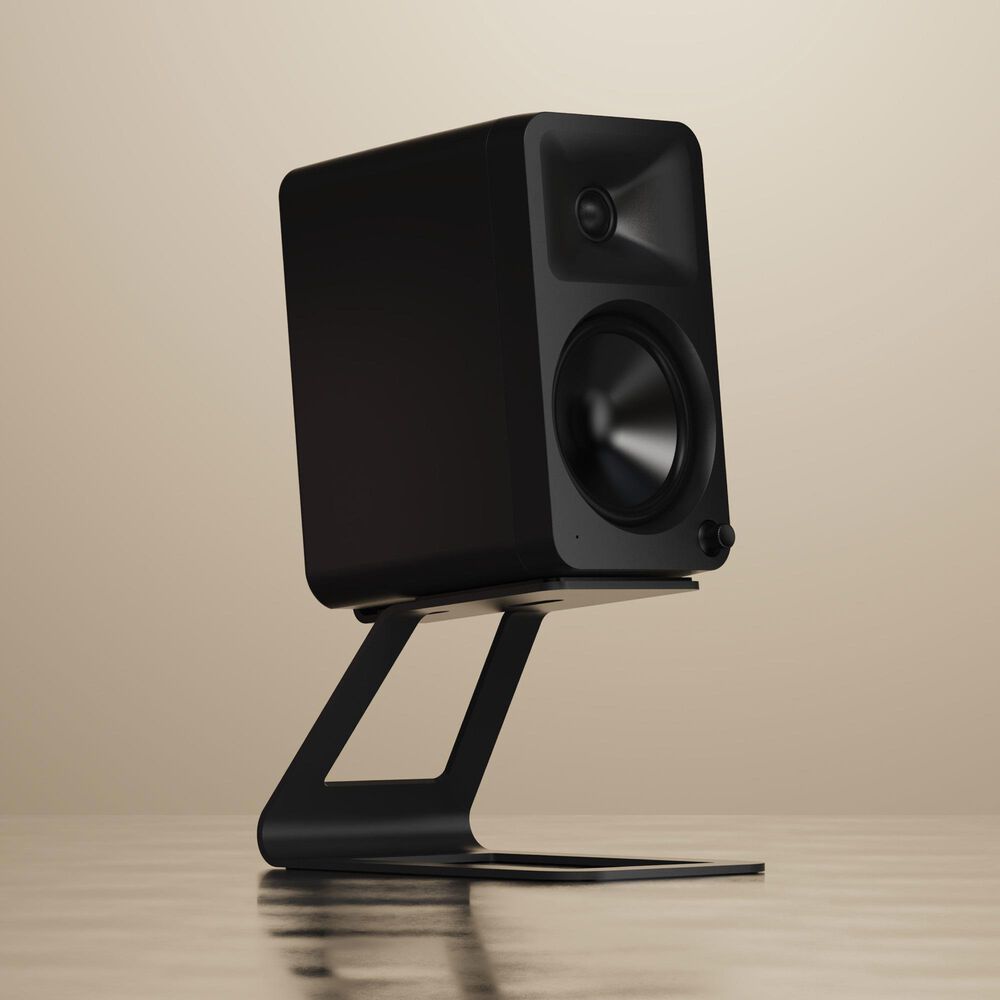 Kanto ORA Desktop Powered Reference Speakers with USB-C Input in Black (Pair), , large