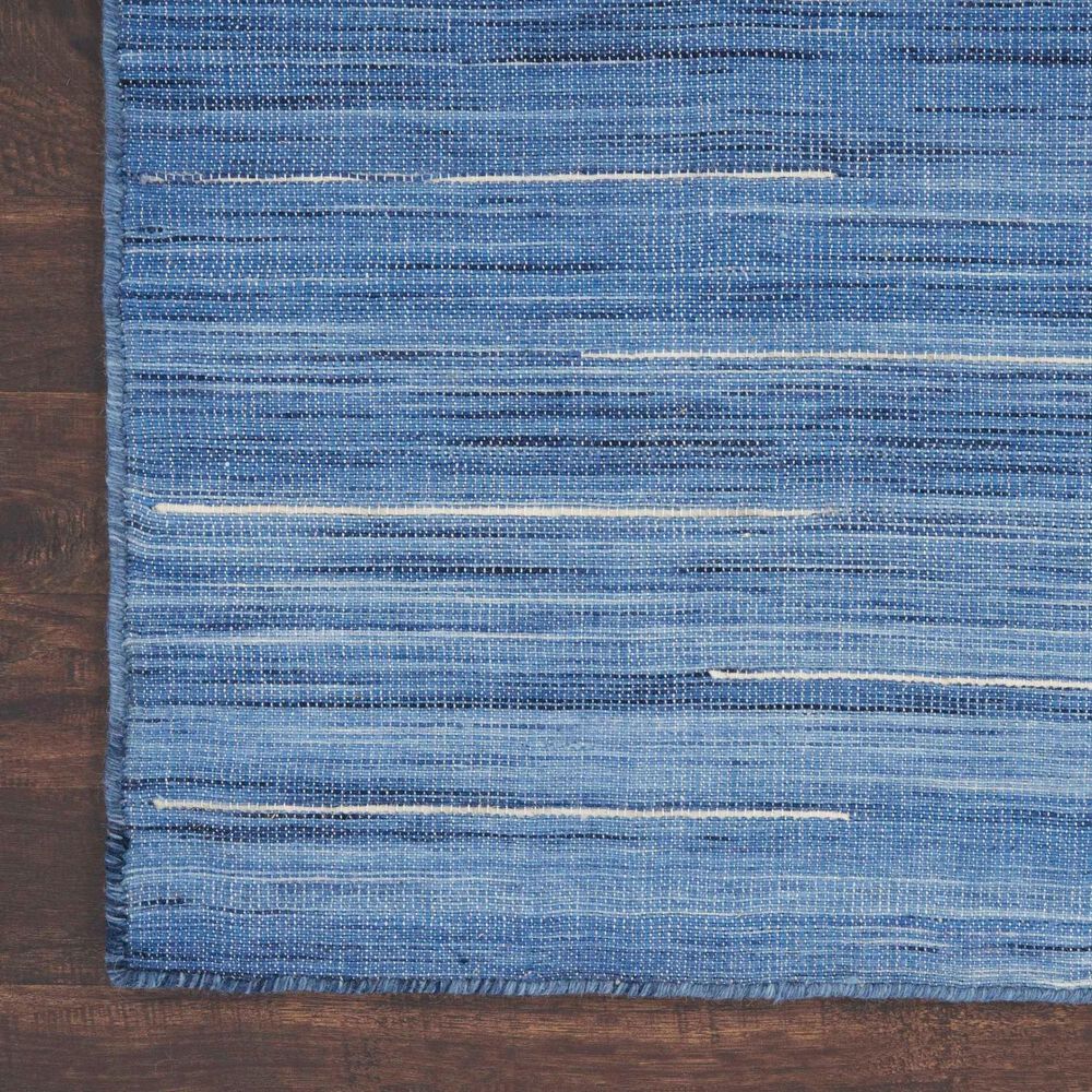 Nourison Interweave 8&#39; x 10&#39; Denim Area Rug, , large