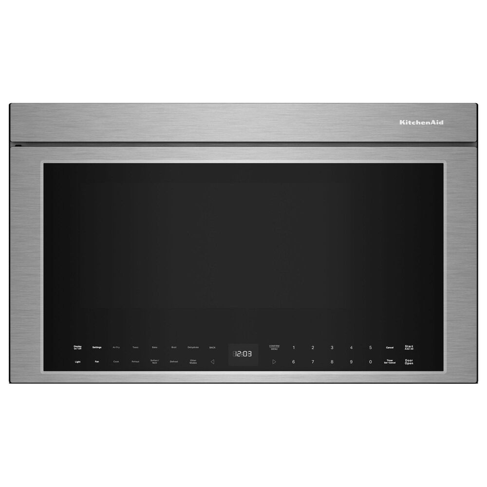 KitchenAid 4pc Kitchen Package with Refrigerator, Range, Microwave, and Dishwasher in Stainless Steel, , large