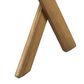 Hearth and Haven Square Patio End Table in Teak, , large