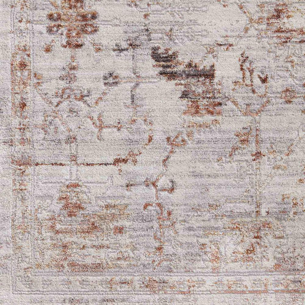Loloi Bonney 2&#39; x 3&#39; Silver and Sunset Area Rug, , large