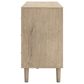 Ashley Cielden 6-Drawer Dresser and Mirror in Tan, , large