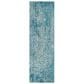 Safavieh Evoke EVK256C 2"2" x 9" Blue and Ivory Runner, , large