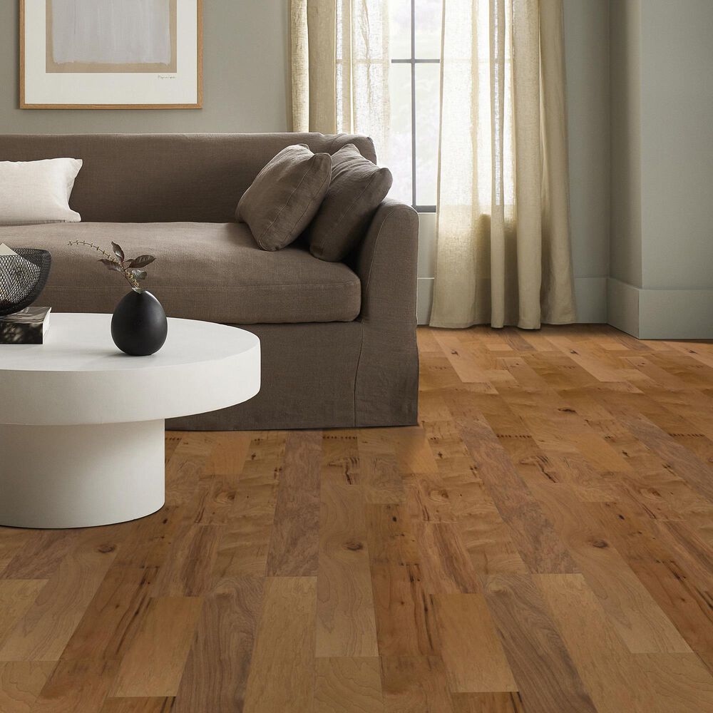 Shaw Rustic Touch Buckskin Hickory Engineered Hardwood, , large