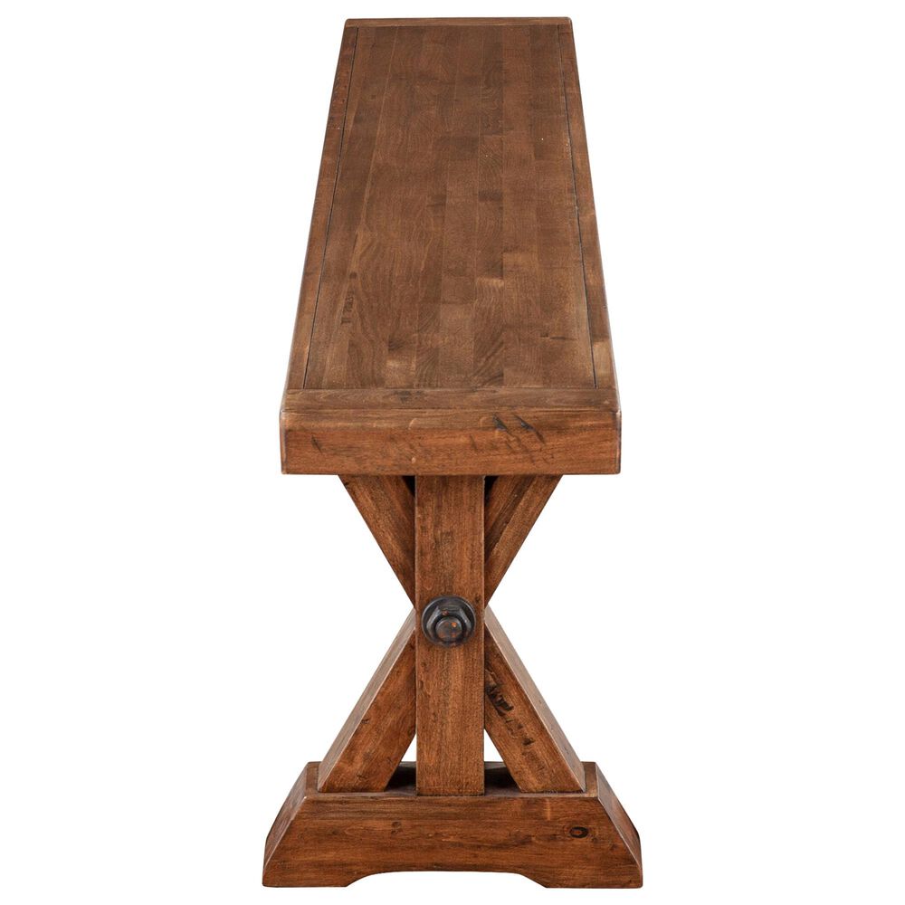 Home Trends &amp; Design Grassroots Aspen 82" Bench in Earth, , large