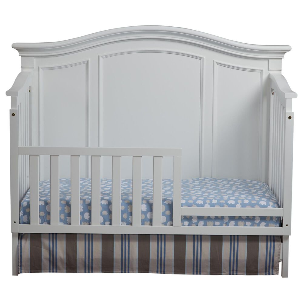 Baby Cache Glendale Toddler Guard Rail in Pure White, , large