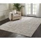Nourison Ellora ELL02 9"9" x 13"9" Stone Area Rug, , large
