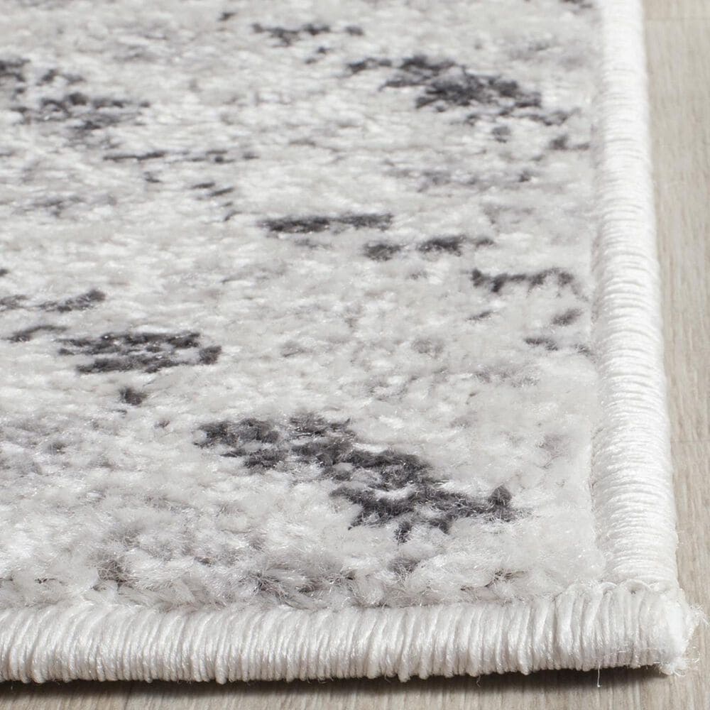 Safavieh Adirondack ADR104N-5 5&#39;1&quot; x 7&#39;6&quot; Ivory/Charcoal Area Rug, , large