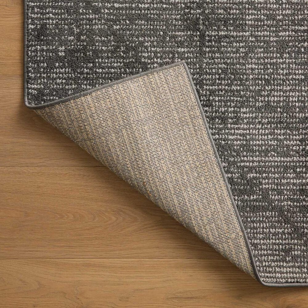 Loloi II Kamala 6&#39;7&quot; x 9&#39;6&quot; Charcoal and Ivory Area Rug, , large