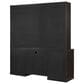 Wycliff Bay Tulane Office Credenza with Hutch in Dark Chocolate, , large