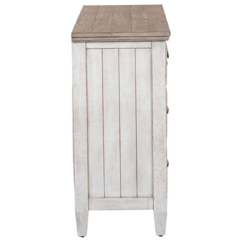 Belle Furnishings Heartland 3 Piece Queen Bedroom Set in Antique White, , large