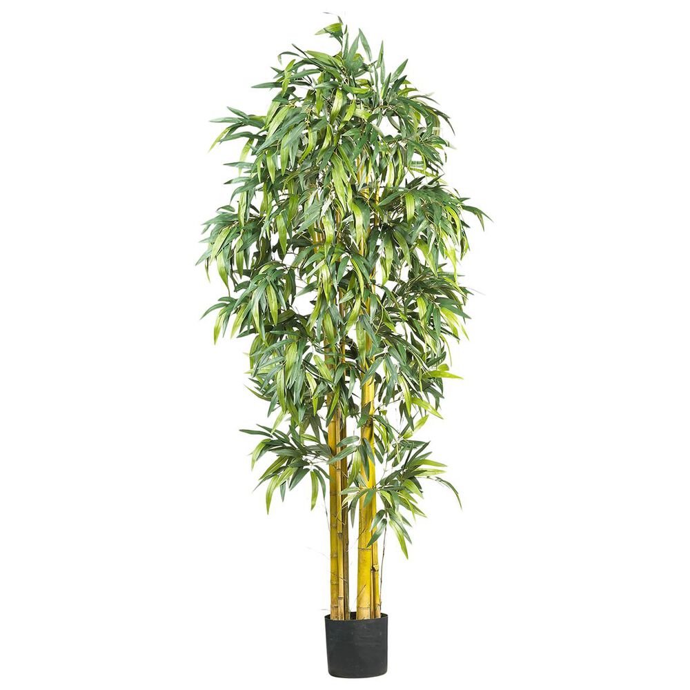 Nearly Natural Inc 6" Big Bamboo Silk Tree, , large