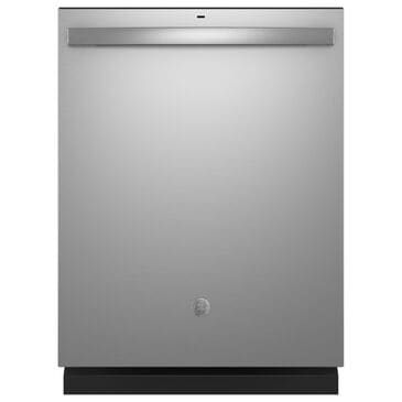 GE Appliances 24" Built-In Bar Handle Dishwasher with Top Control and 52 dBA in Fingerprint Resistant Stainless Steel, , large