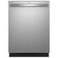 GE Appliances 24" Built-In Bar Handle Dishwasher with Top Control and 52 dBA in Fingerprint Resistant Stainless Steel, , large