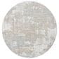 Surya Brunswick 7"10" Round Cream, Tan, Blue, Taupe, Dusty Pink and Seafoam Area Rug, , large