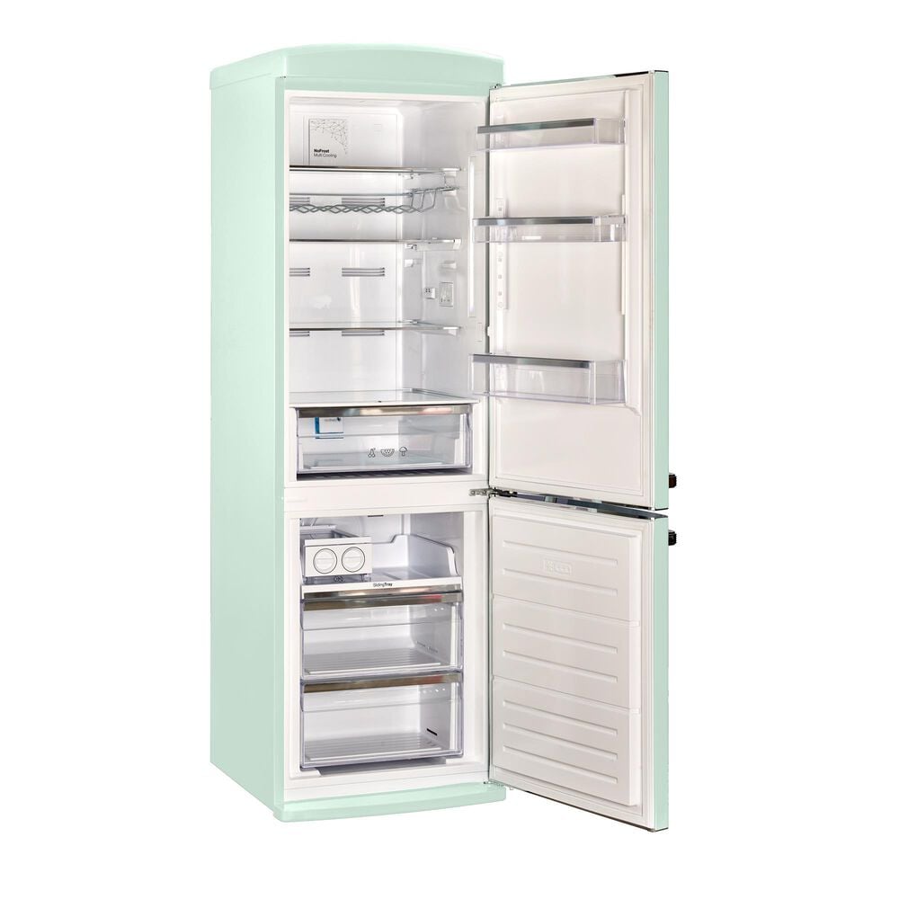Unique Appliances Classic Retro 12 Cu. Ft. Bottom Freezer Regfrigerator In Summer Mint Green, , large