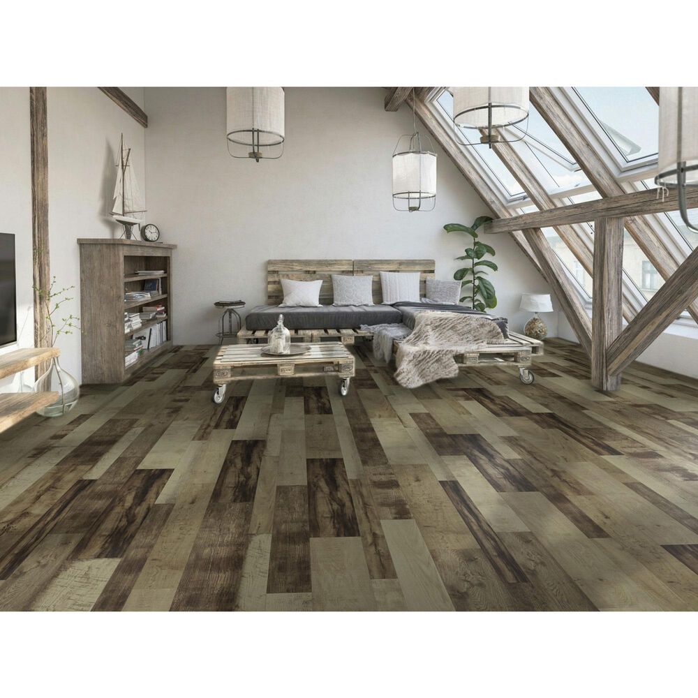 Florstar Lodge New Hope Barnwood 3.6&quot;, 5.6&quot;, 7.7&quot; x 48&quot; Laminate, , large