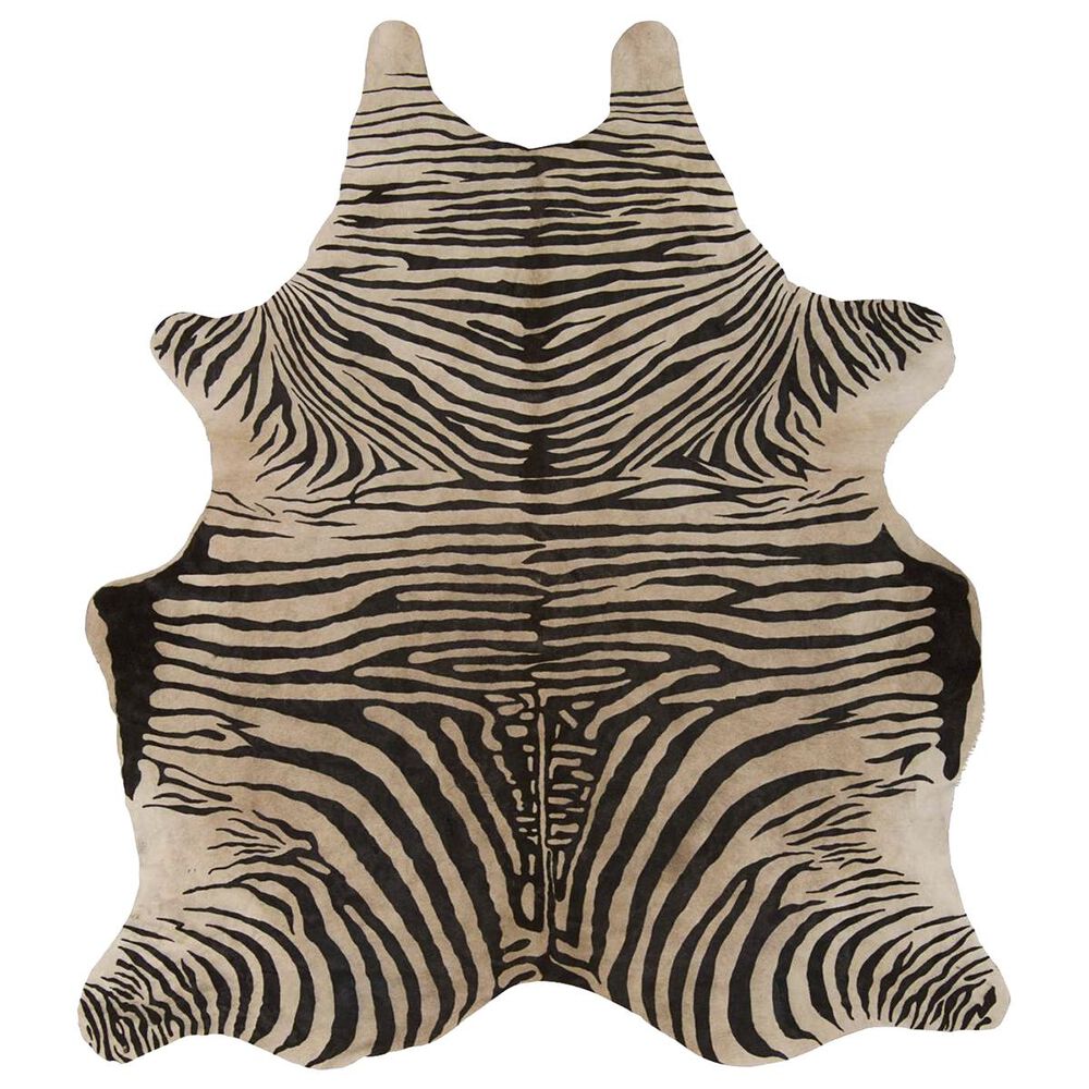 Nourison Couture IM110 6' x 8' Zebra Area Rug, , large