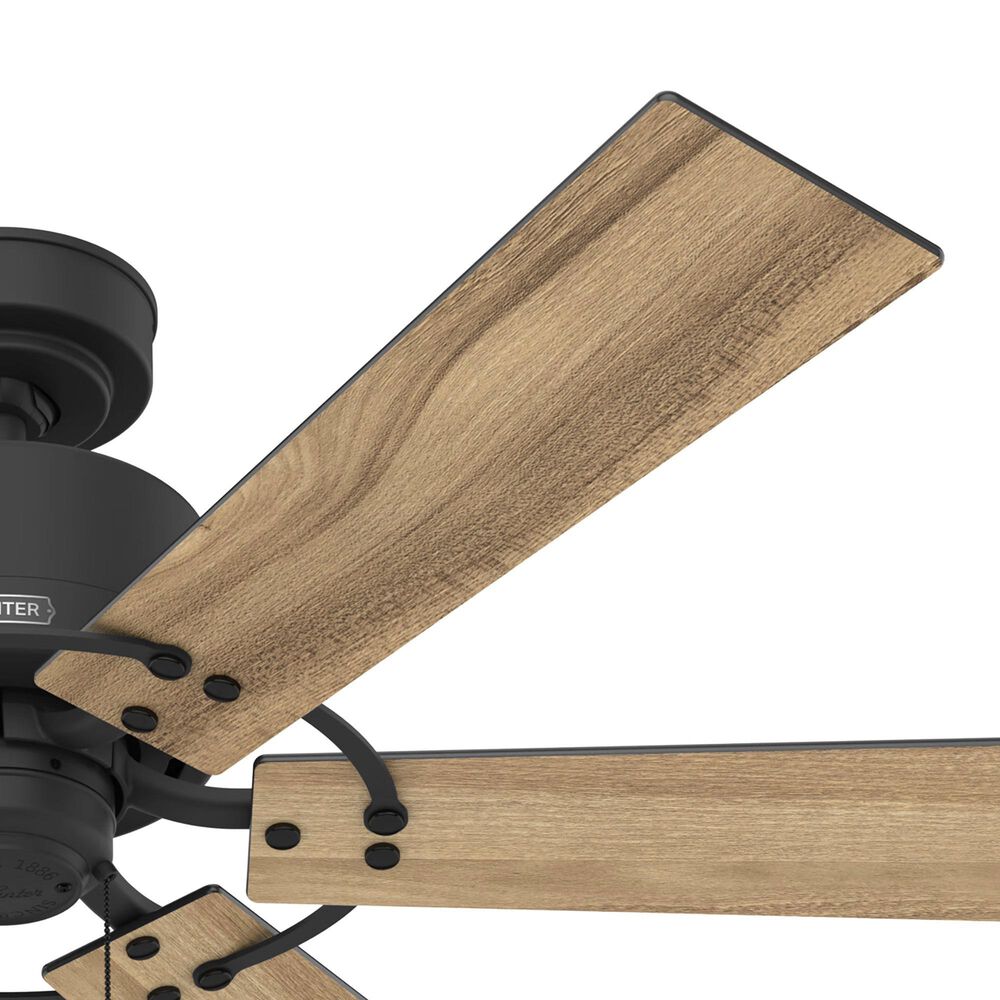 Hunter Gilrock 52&quot; Ceiling Fan in Matte Black, , large
