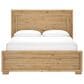 Ashley Galliden California King Panel Bed in Light Brown, , large