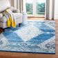 Safavieh Madison MAD615N 3" x 5" Navy and Creme Area Rug, , large