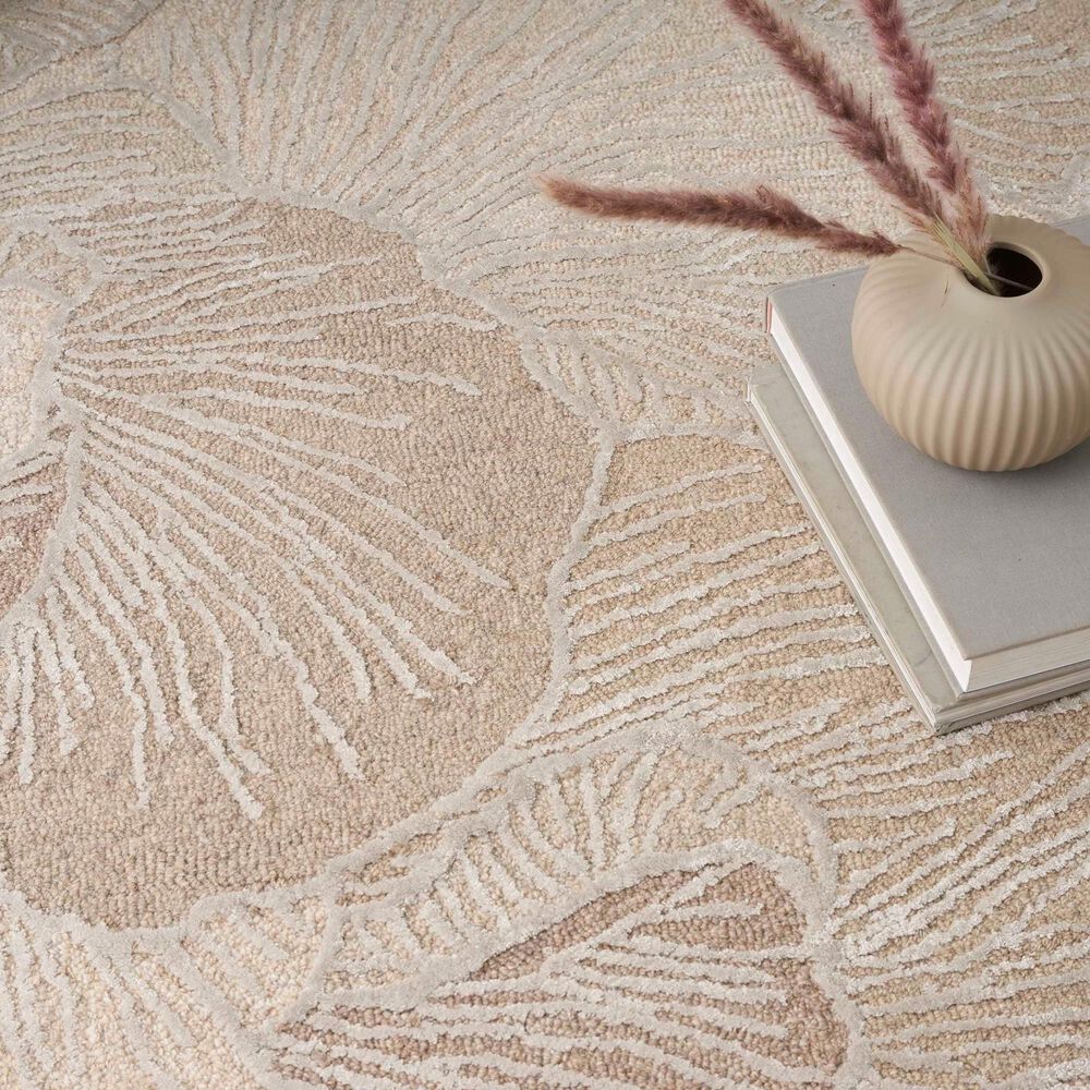 Nourison Avra 3&#39;9&quot; x 5&#39;9&quot; Taupe Area Rug, , large