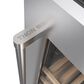 Thor Kitchen 24" Freestanding Dual Zone Wine Cellar in Stainless Steel, , large