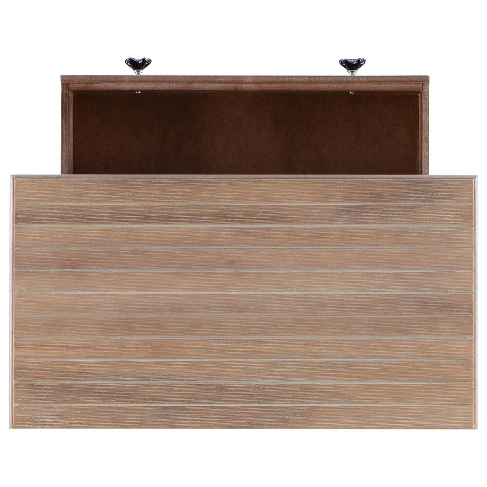 Linon Home Decor Seaboard Accent Table in Natural, , large