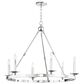 Hudson Valley Lighting Allendale 6-Light Chandelier in Polished Nickel, , large